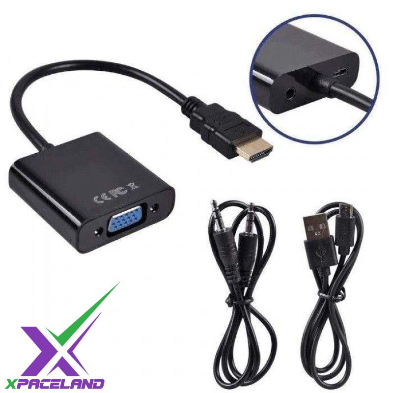 تبدیل HDMI به VGA با برق و صدا
