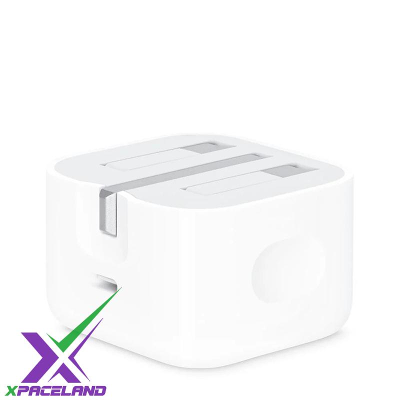 آداپتور شارژر اصلی اپل (Apple) مدل MHJF3ZP Charger 20W
